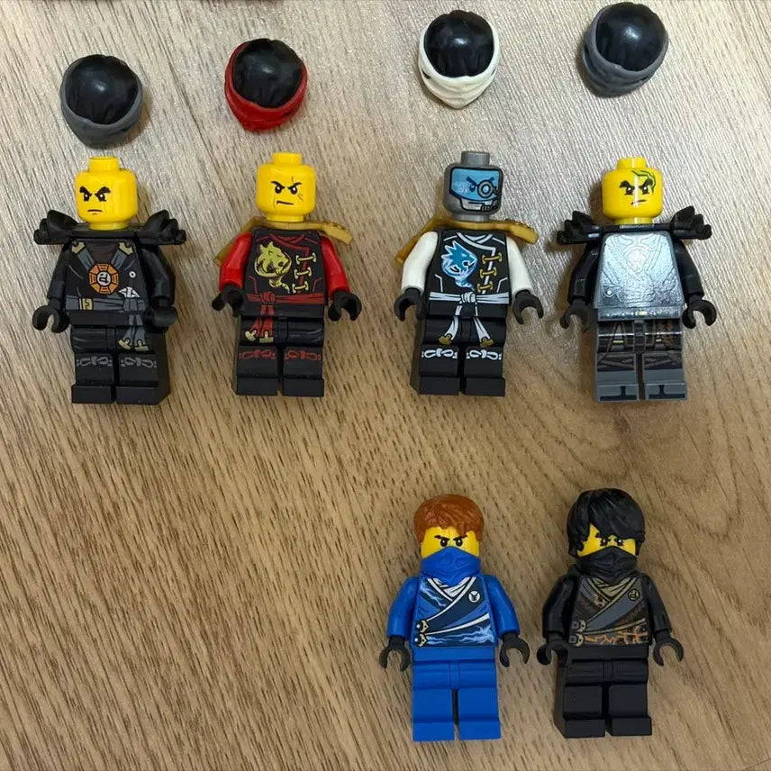 [BUNJANG] LEGO Ninjago 9 Figure Bundle Set / 레고 닌자고 피규어 9종 일괄