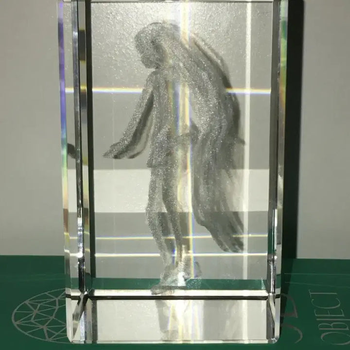 [BUNJANG] Hatsune Miku 3D Crystal Object Laser Engraved Figure / 하츠네 미쿠 3D 크리스탈 오브젝트 판매합니다!