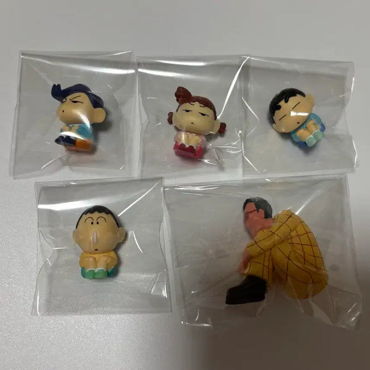 [BUNJANG] Bandai Crayon Shin-chan Machiboke 2nd Series Set of 5 / 반다이 짱구 마치보케 언제오려나 2탄 5종 풀세트