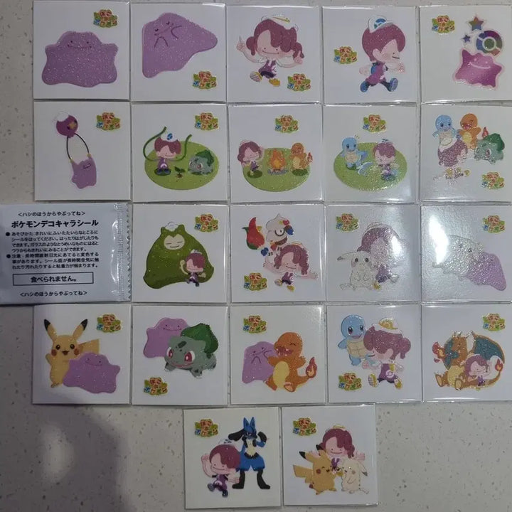 [BUNJANG] Pokemon Pockyia Seal Semi-Complete Set / 일본 포코피아 포켓몬씰 세미컴플리트 판매