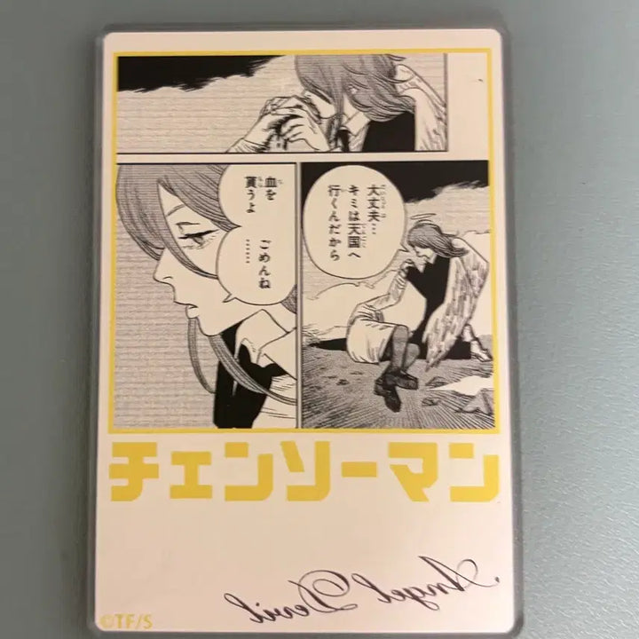 [BUNJANG] Chainsaw Man Angel Devil Status Card / 체인소맨 천사의악마 스테이터스카드 스테카