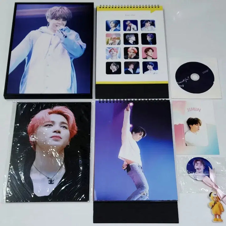 [BUNJANG] BTS Jimin Fan-made Frame, Calendar, and Photocard Set / bts 방탄 지민 홈마 액자, 달력들