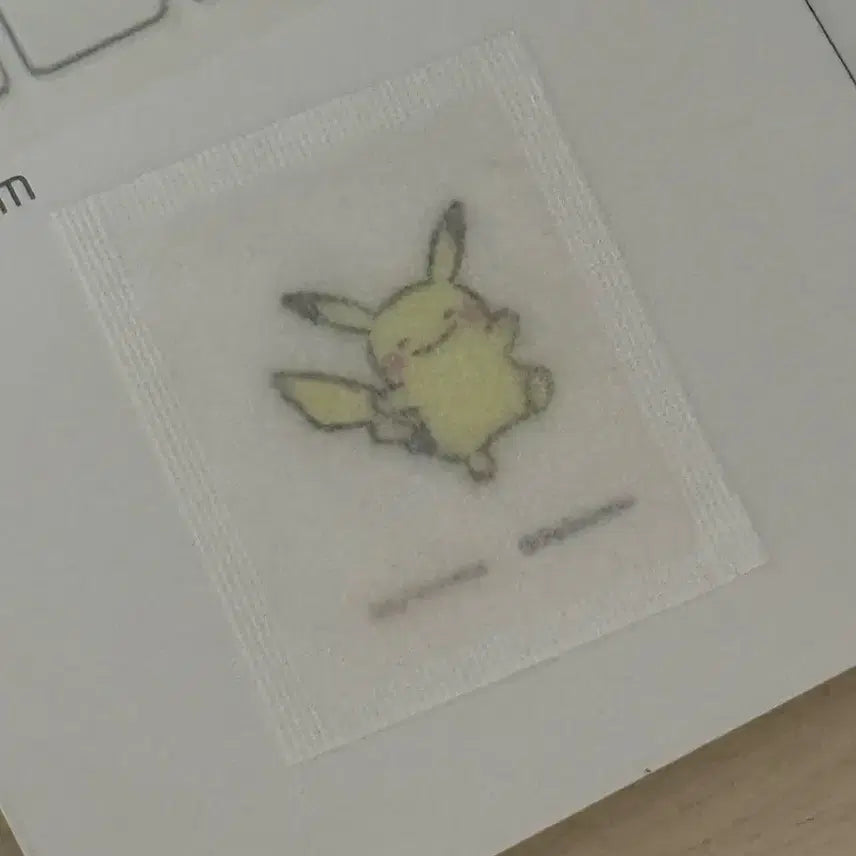 [BUNJANG] Colorgram Pokemon Pikachu Sticker (Sealed) / 컬러그램 포켓몬 피카츄 띠부씰