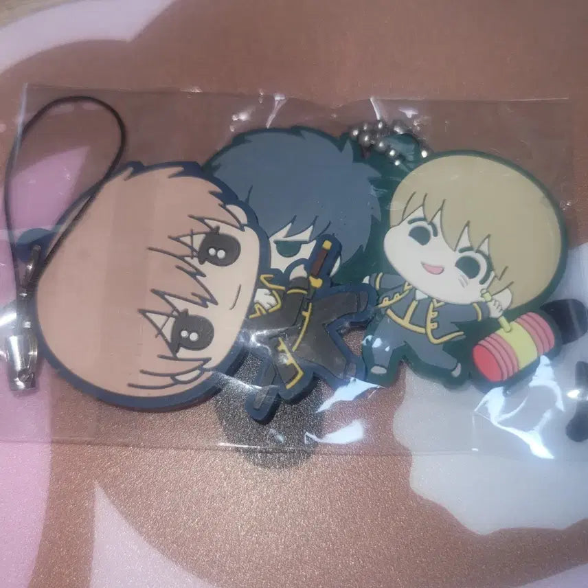 [BUNJANG] Gintama Okita Sougo Hijikata Toushiro Rubber Straps Bundle Set / 은혼 오키타 소고 히지카타 토시로 러버스트랩 일괄
