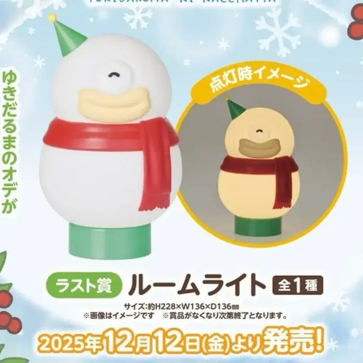 [BUNJANG] Chiikawa Limited Edition Winter Animaid Kuze Last One Prize Room Light / 치이카와 겨울 한정 애니마이 쿠지 라스트원상 룸라이트