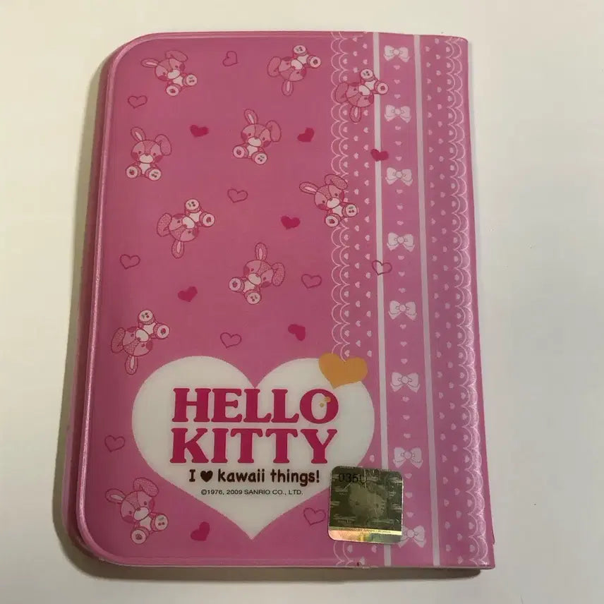 [BUNJANG] Classic Hello Kitty Photocard &amp; Business Card Binder / 고전키티 포카 카드 명함 보관 바인더북