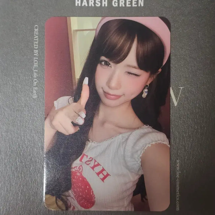 [BUNJANG] ReSene Pre-recording Studio Gift Photocard JENA Pretty Girl 2nd Week Umbrella Set / 리센느 사녹 선물 공방 포카 프리티걸 2주차 우산 양도 제나 신라공주