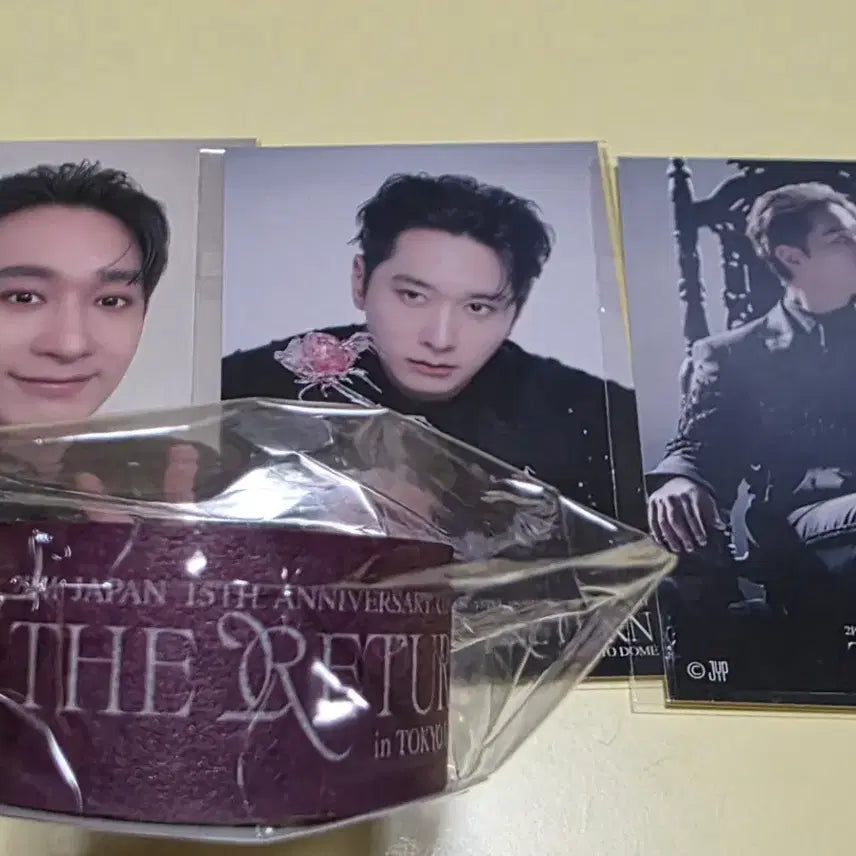 [BUNJANG] 2PM Junho THE RETURN Kuji Masking Tape Set / 2PM 찬성 THE RETURN 쿠지 + 마스킹테이프