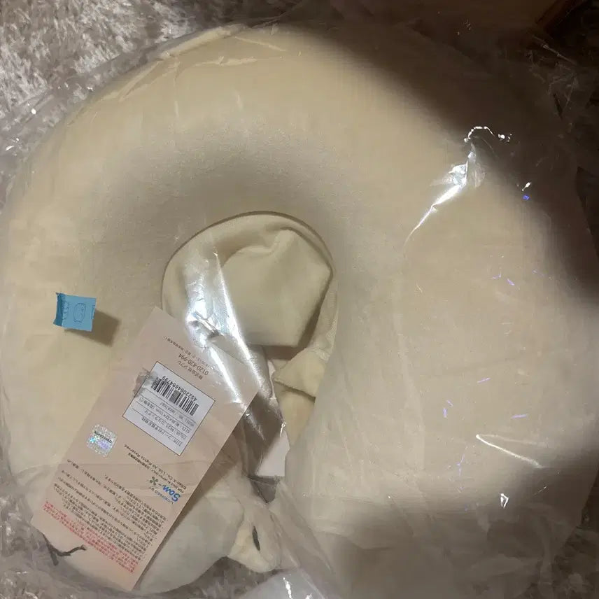 [BUNJANG] Rilakkuma Korilakkuma Hat Hoodie Neck Pillow / 코리락쿠마 모자 후드 목베게