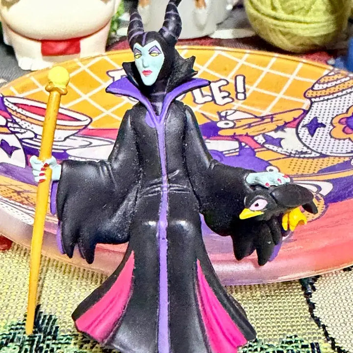 [BUNJANG] Disney Sleeping Beauty Maleficent Cup Figure / 디즈니 잠자는 숲속의 공주 말레피센트 컵 피규어