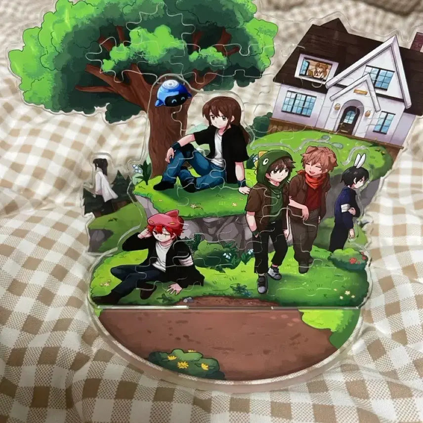 [BUNJANG] Pixel Tree Neighbors Acrylic Stand / 픽셀리 이웃좀 아크릴 스탠드