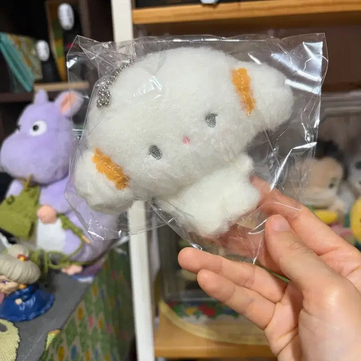 [BUNJANG] Sanrio Kogimyun Plush Keychain / 산리오 코기뮹 인형키링