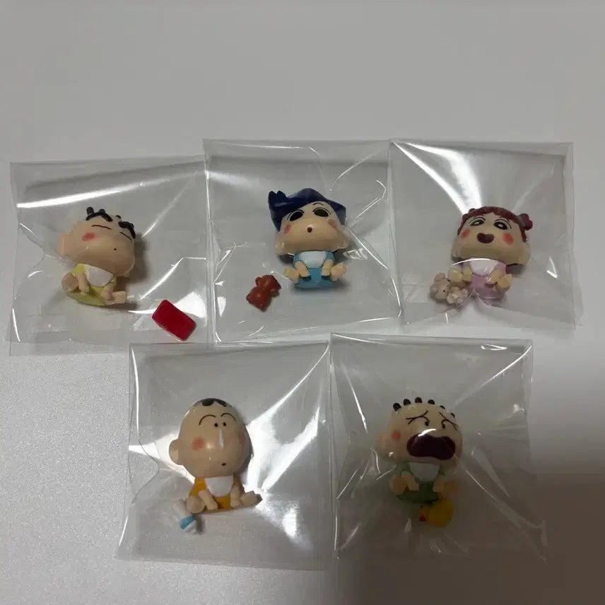 [BUNJANG] Bandai Crayon Shin-chan Baby Machi Bokke 5th Edition Full Set / 반다이 짱구 베이비 마치보케 5탄 5종 풀세트