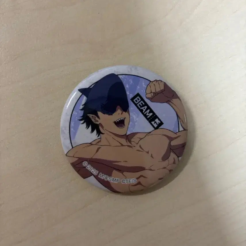 [BUNJANG] Chainsaw Man Beam Badge / 체인소맨 빔 뱃지