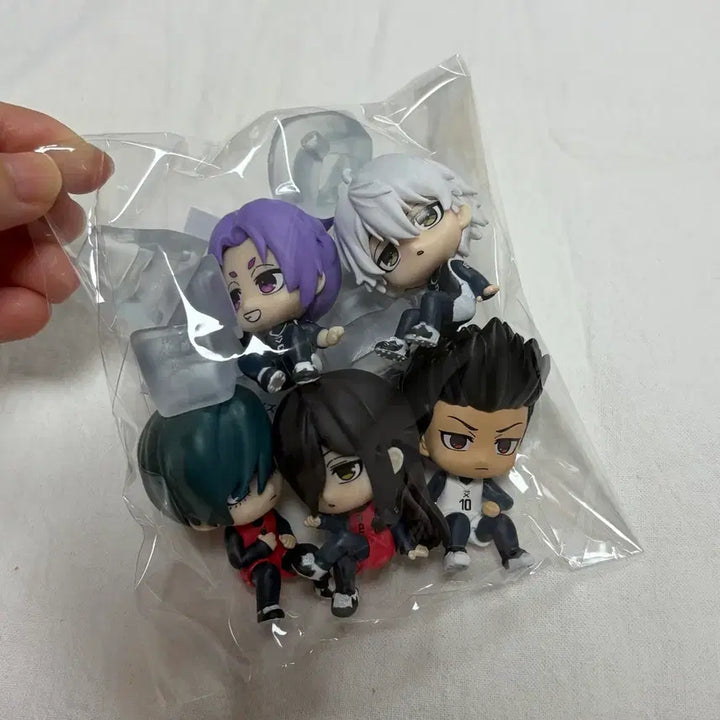 [BUNJANG] Blue Lock Korokore Gacha Full Set - Nagi, Reo, Rin Figures (Bundle Set) / 일괄 | 블루록 코로코레 가챠 풀셋 나기 레오 린 판매 피규어