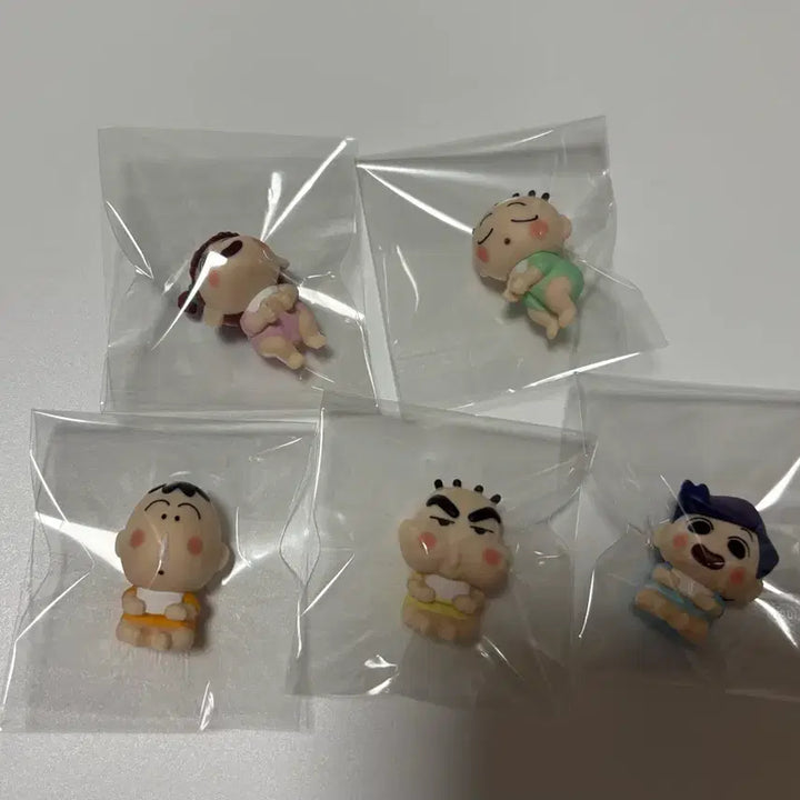 [BUNJANG] Bandai Crayon Shin-chan Baby Hug Coat Cable Bite Vol. 6 Full Set (5 Types) / 반다이 짱구 베이비 허그코트 케이블바이트 6탄 5종 풀세트