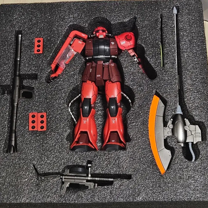 [BUNJANG] ACE 1/72 Red Zaku Alloy Completed Model / ACE 1/72 자쿠 붉은색 합금완성품