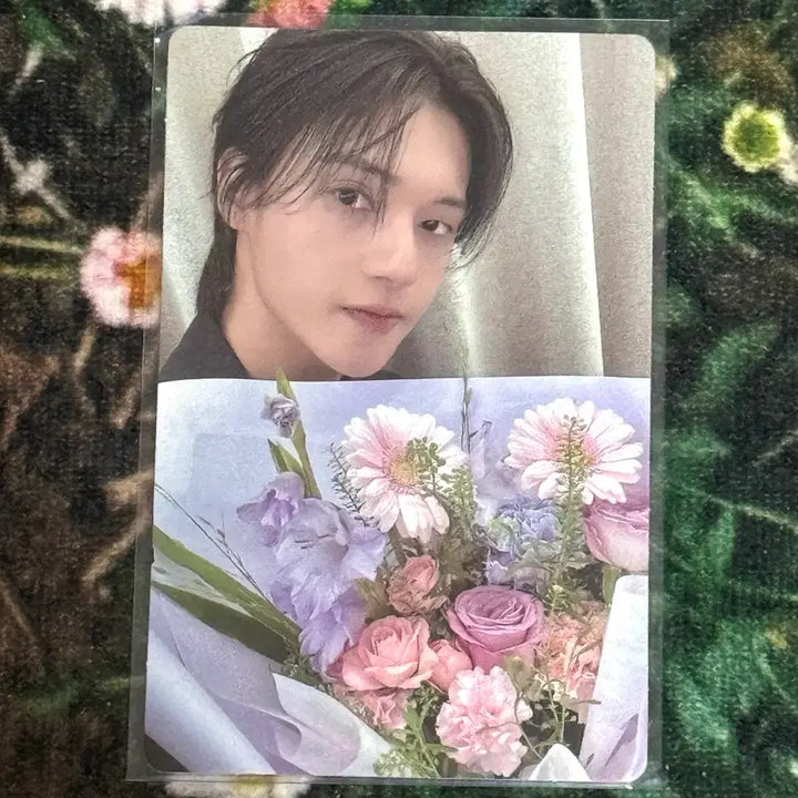 [BUNJANG] ATEEZ Wooyoung Golden Hour Part.5 Double-Sided Photocard / 에이티즈 우영 골든아워 파트5 꽃다발 양면 포카 양도