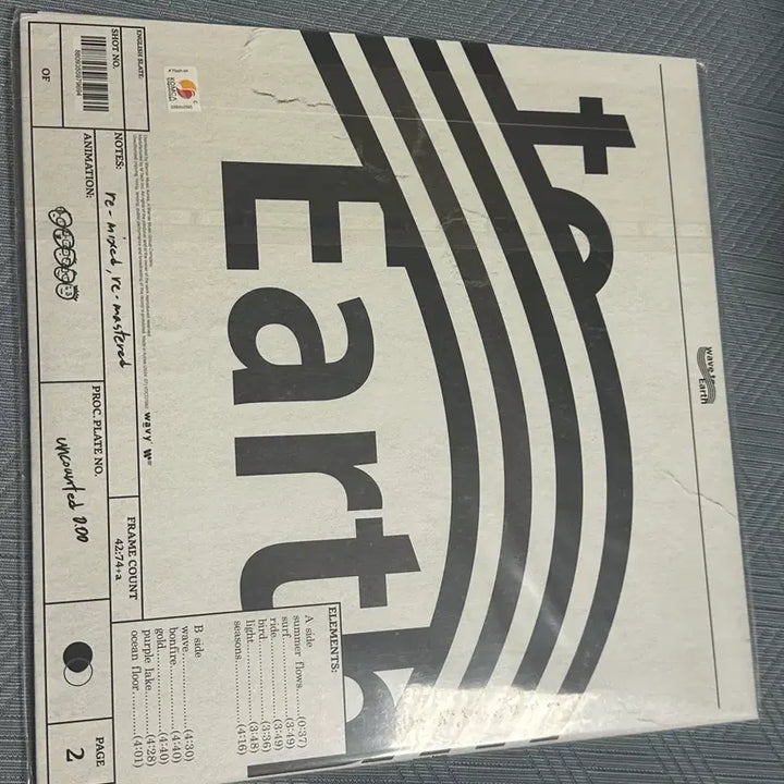 [BUNJANG] wave to earth uncounted 0.00 LP (Sealed) / 웨이브투어스 wave to earth uncounted 0.00 LP 미개봉 새상품