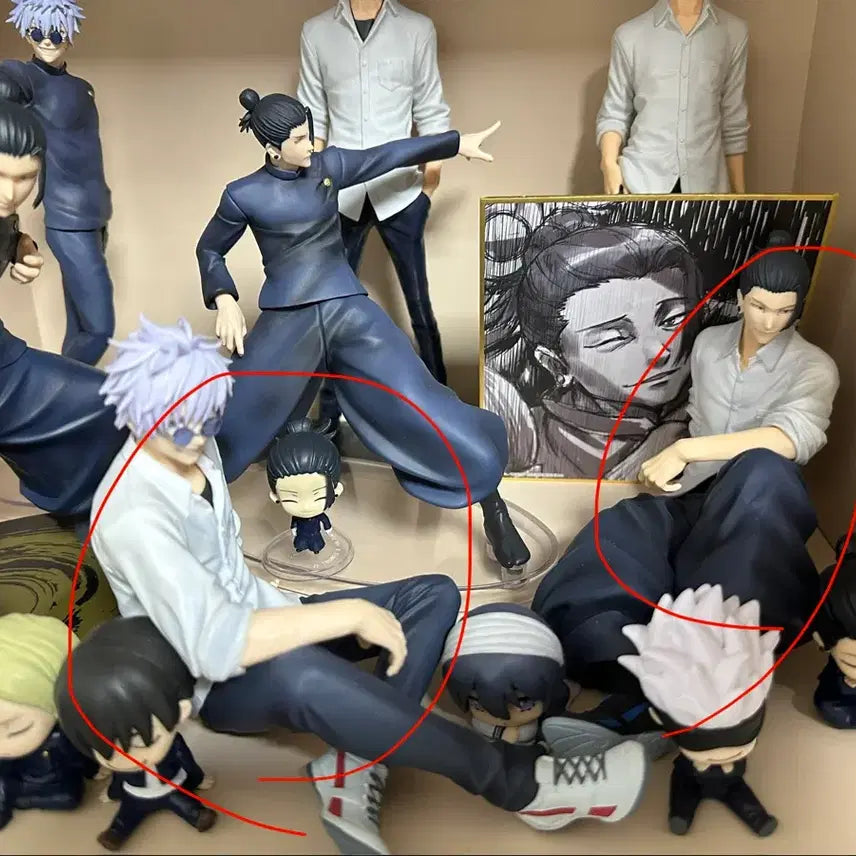 [BUNJANG] Yumemirize Gojo &amp; Geto Figure Bundle Set / (일괄)유메미라이즈 고죠&amp;게토 피규어