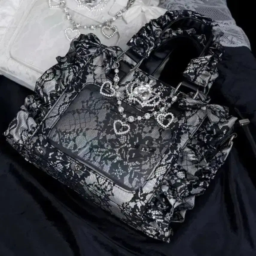 [BUNJANG] Pal L.P. Aurora Ita Bag Black / 팔엘피 오로라 이타백 블랙