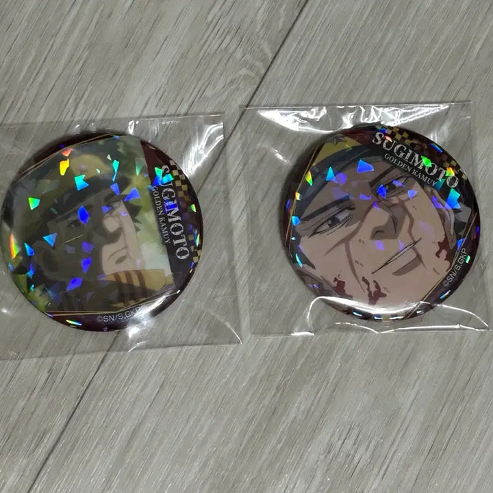 [BUNJANG] Golden Kamuy Sugimoto Can Badge Bundle Set / 골든카무이 스기모토 캔뱃지 일괄