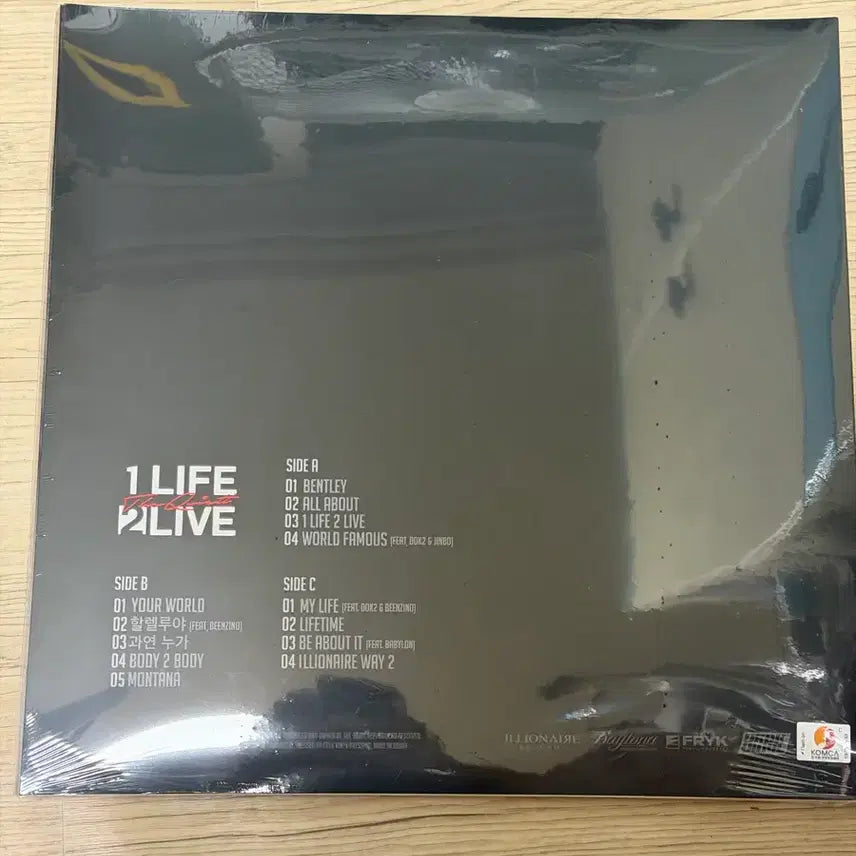 [BUNJANG] The Quiett 1 Life 2 Live LP 10th Anniversary Limited Edition (Sealed) / 더콰이엇 1 life 2 live LP 10주년 한정반 미개봉