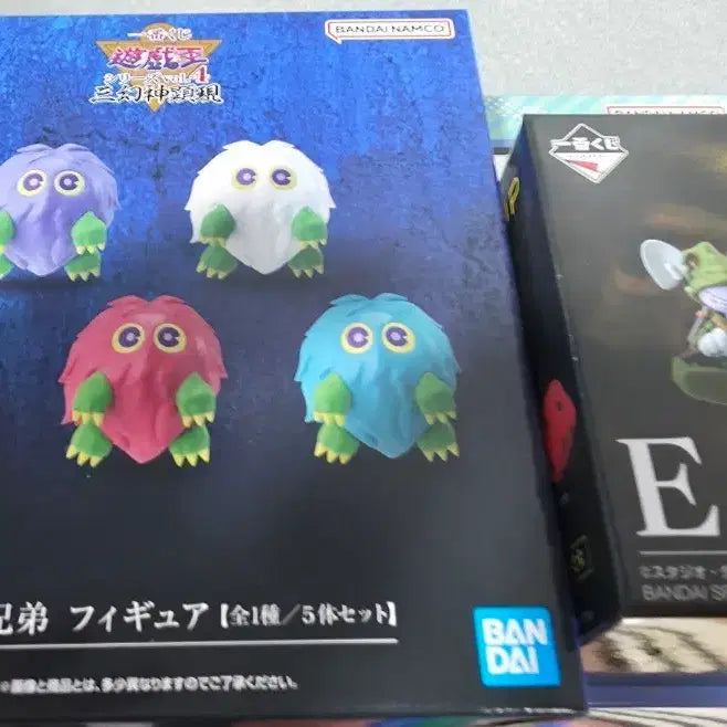 [BUNJANG] Yu-Gi-Oh! Ichiban Kuji D Prize Kuriboh Figure Set (Sealed) / 미개봉 유희왕 제일복권 D상 e상 크리보 피규어 세트