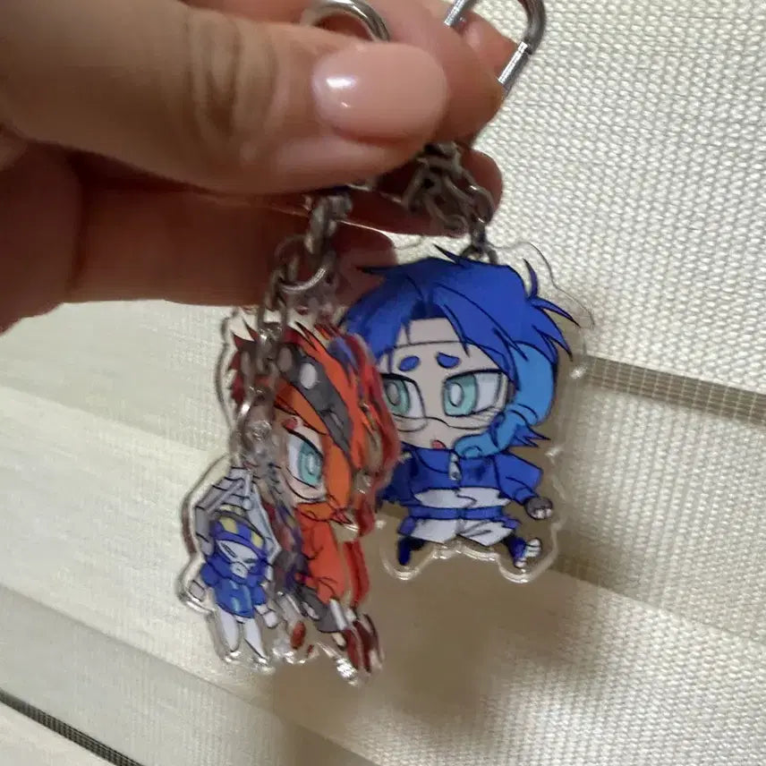 [BUNJANG] Tobot Hook J web drama version Acrylic Standee &amp; Keyring Set / 또봇 비공굿 정랑께님 굿즈 훅잽 아크릴스탠드 및 아크릴키링 판매합니다.