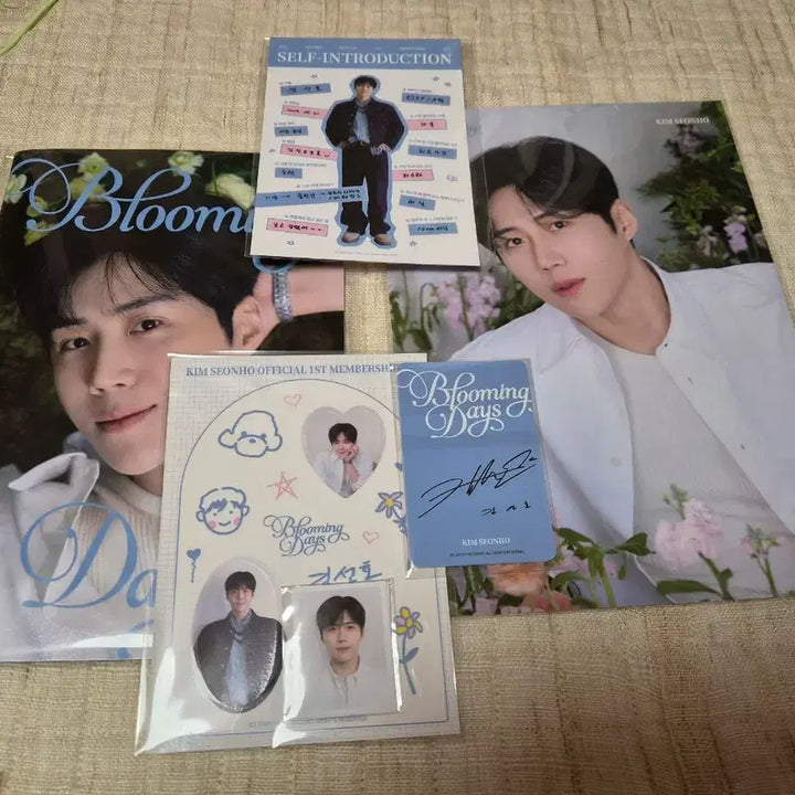 [BUNJANG] Kim Seon Ho Official Membership Goods Blooming Days Set / [새제품] 김선호 공식멤버쉽 굿즈