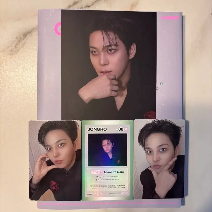 [BUNJANG] ATEEZ Jongho Golden Hour 5 Diary Version Album Full Set / 에이티즈 종호 골든아워5 다이어리 버전 앨범 풀구성