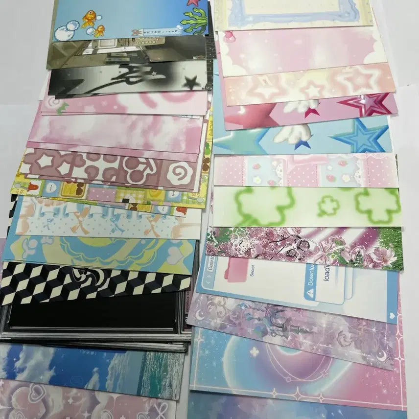 [BUNJANG] Binder Refill Pages (152 Sheets) Bundle Set / 바인더 대지 152장 일괄