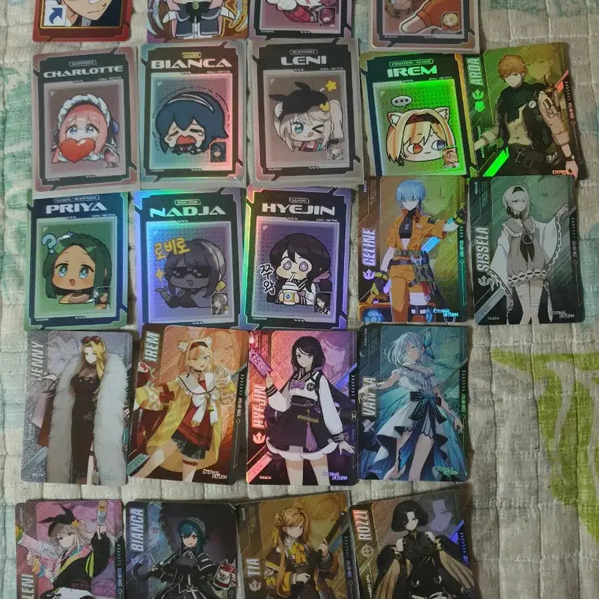 [BUNJANG] Eternal Return Teresa Card Bundle Set / 이터널리턴 테레카 카드 일괄 판매합니다.