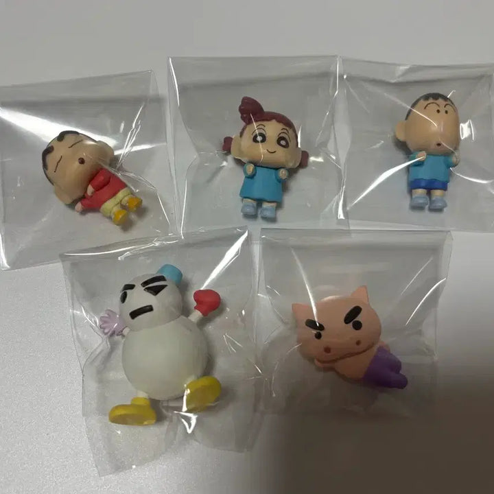 [BUNJANG] Bandai Crayon Shin-chan Naranndes 3rd Series Gacha Full Set (5 Types) / 반다이 짱구 나라분데스 나란히 3탄 가챠 5종 풀세트
