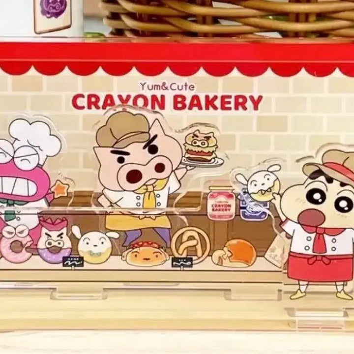 [BUNJANG] Crayon Shin-chan Bakery Acrylic Stand / 짱구 베이커리 아크릴 스탠드