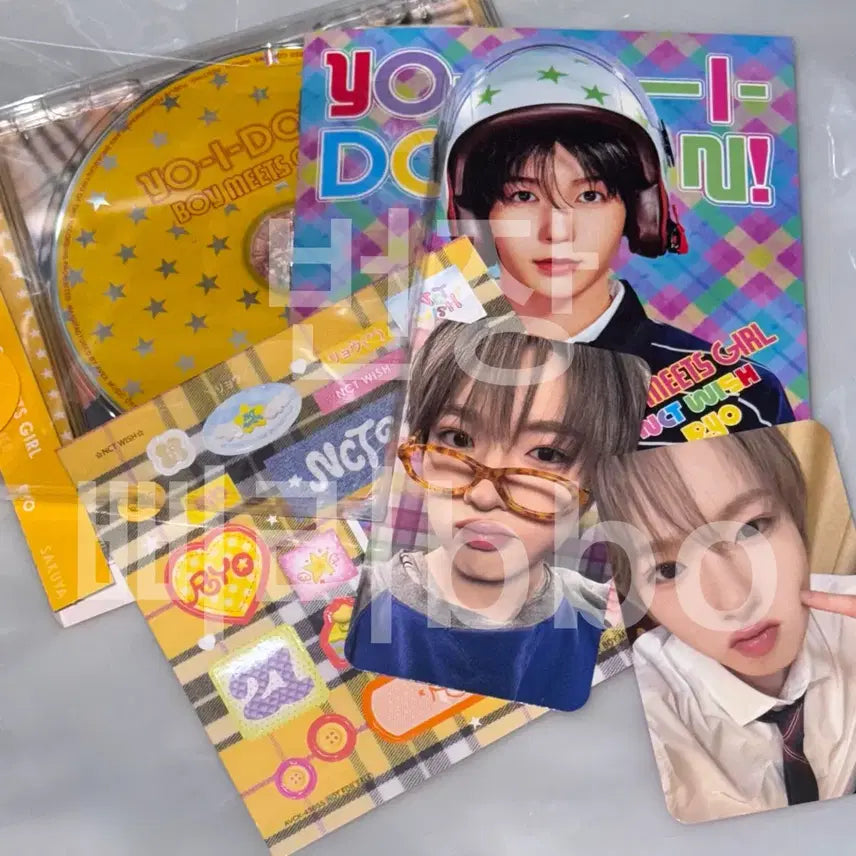 [BUNJANG] NCT WISH Japan Album Photocard Sakurya Ryo / 엔시티위시 일본 앨범 포카 요이돈 사쿠야 료