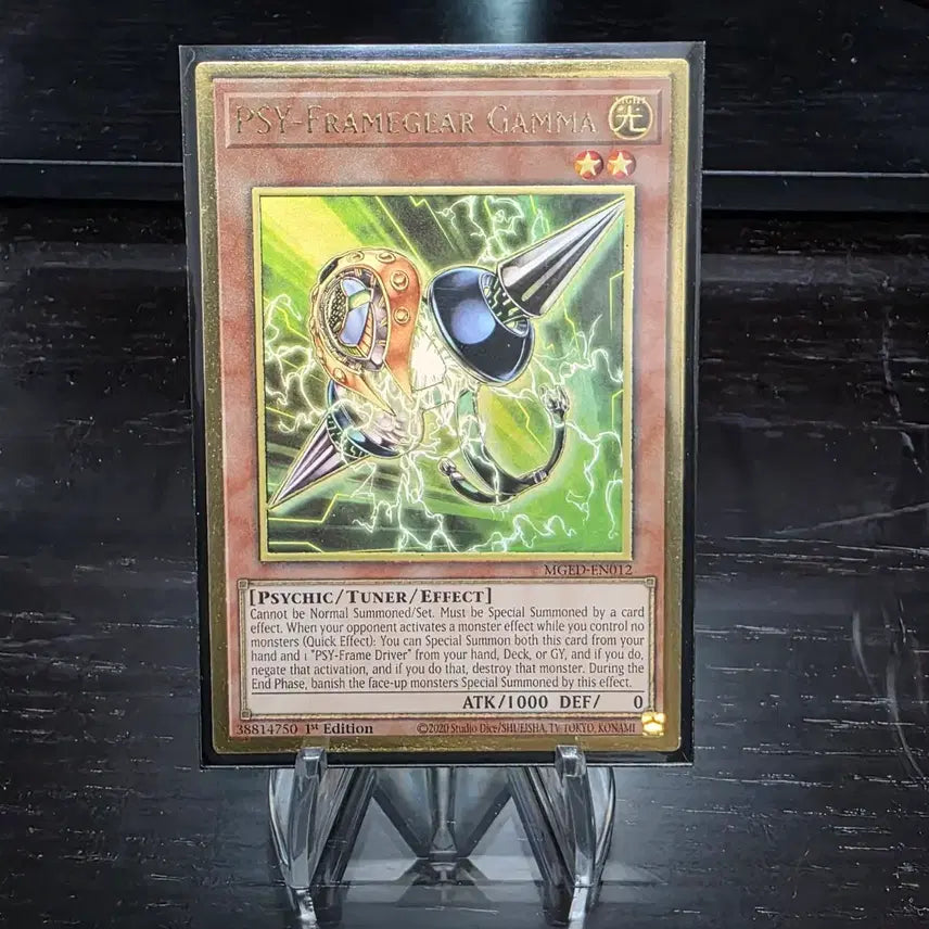 [BUNJANG] Yu-Gi-Oh! PSY-Framegear Gamma Premium Gold Rare English Version / 유희왕 PSY프레임기어 감마 프리미엄 골드 레어 영판