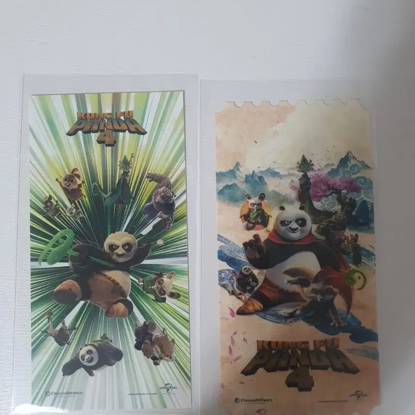 [BUNJANG] Kung Fu Panda Megabox Special Edition Ticket / 오티 메가박스 쿵푸팬더