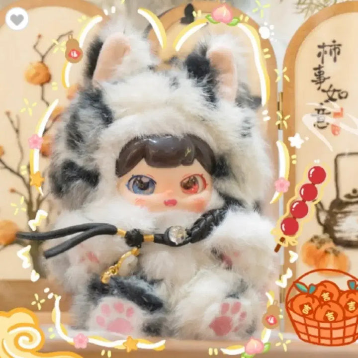 [BUNJANG] Tanghulu Cat Figure v2 / 탕후루 인형 v2