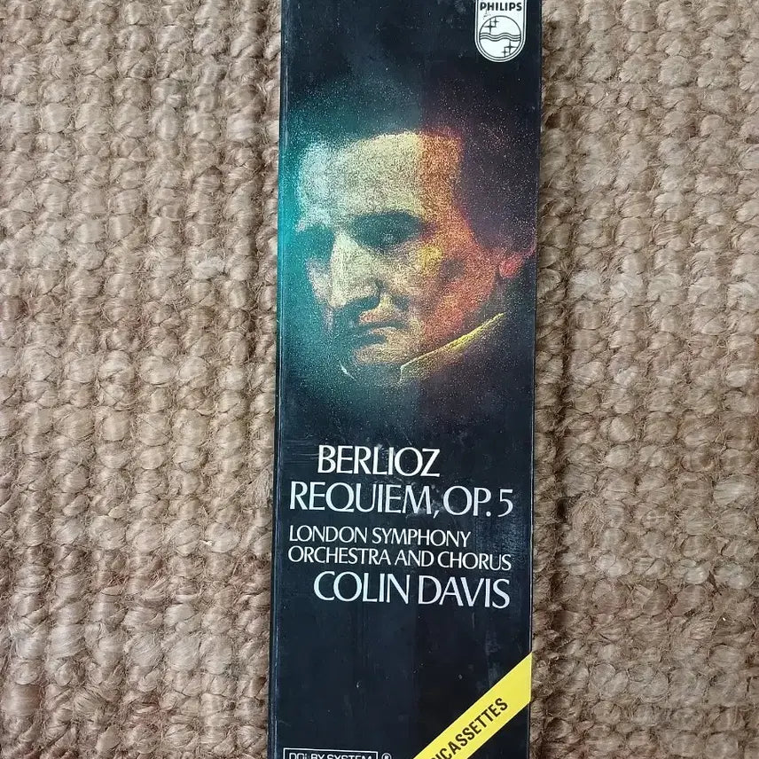 [BUNJANG] Philips Berlioz Requiem Op.5 Colin Davis Cassette Album / 필립스 베를리오즈 레퀴엠 Op.5 콜린 데이비스 카세트양장본앨범