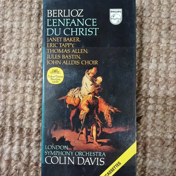 [BUNJANG] Philips Berlioz The Childhood of Christ Cassette Tape / 필립스 베를리오즈 어린이의 그리스 양장본카세트테이프