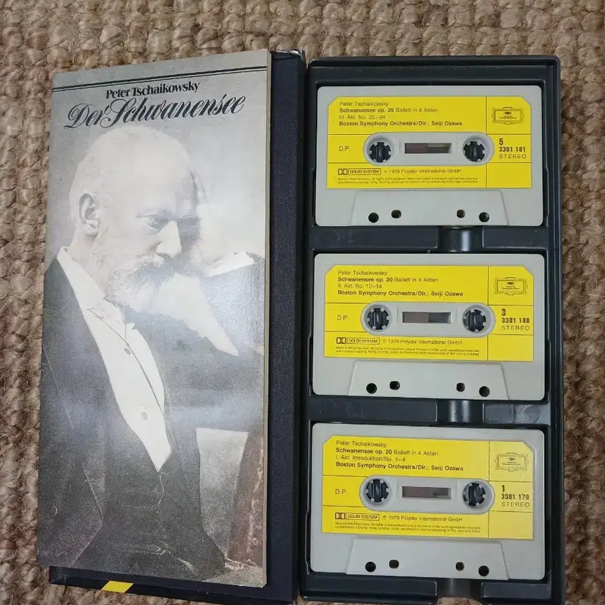 [BUNJANG] Tchaikovsky Swan Lake 3 Cassette Tape Collector&