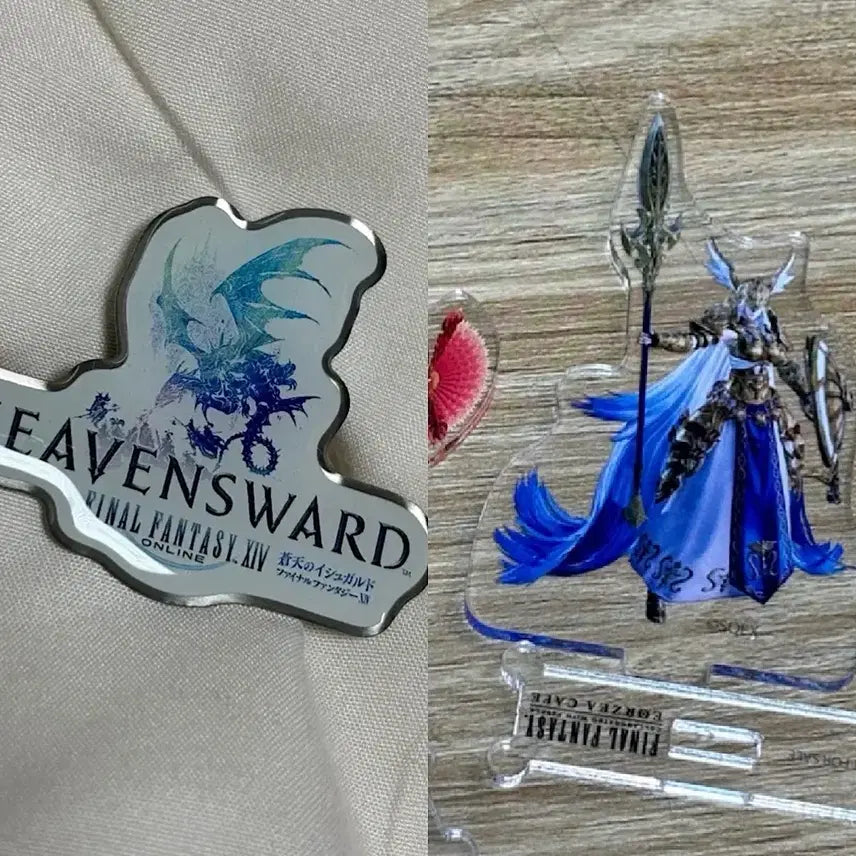 [BUNJANG] Final Fantasy XIV Halone Acrylic Badge / 파판14 ff14 할로네 아크릴 궤적전 구매 특전 창천 이슈가르드 뱃지