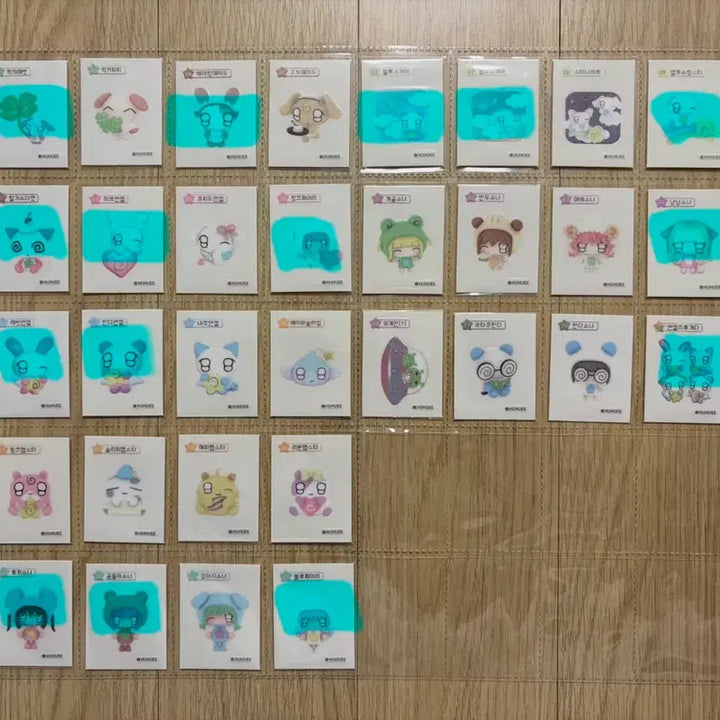 [BUNJANG] Ghibli Studio Ghibli Tteobussi Sticker Trading / 후후이 띠부씰 교환
