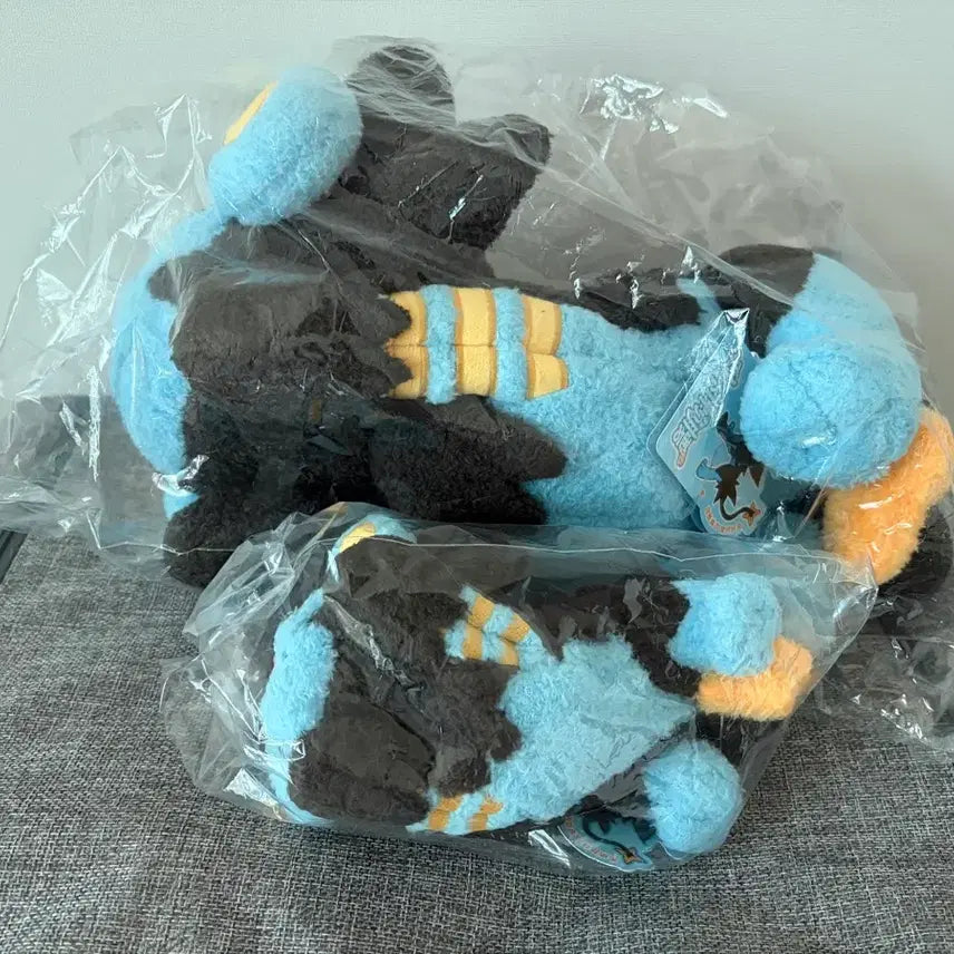 [BUNJANG] Pokemon Center Luxio Plush Keychain Set / 중국 포켓몬센터 렌트라 인형 키링 세트