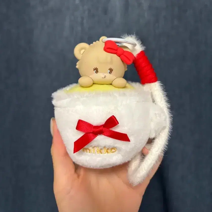 [BUNJANG] Miko Dessert Keychain (Latte) / 미코 디저트 키링 (라떼)