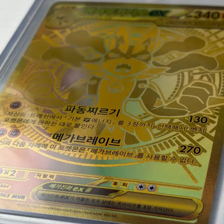 [BUNJANG] Mega Lucario EX mur Card / 메가루카리오 ex mur 카드