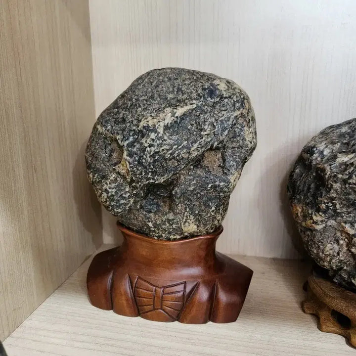 [BUNJANG] Leopard Jasper Stones Bundle (2 pcs) / 수석 호피석 인상석 2개 일괄
