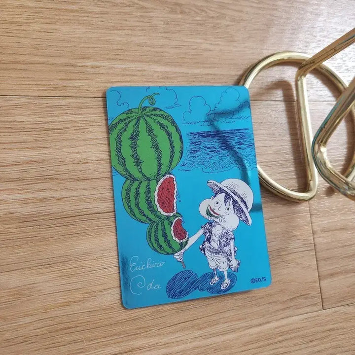 [BUNJANG] One Piece Promotional Watermelon Luffy Card / 원피스 프로모 수박루피 원피스카드