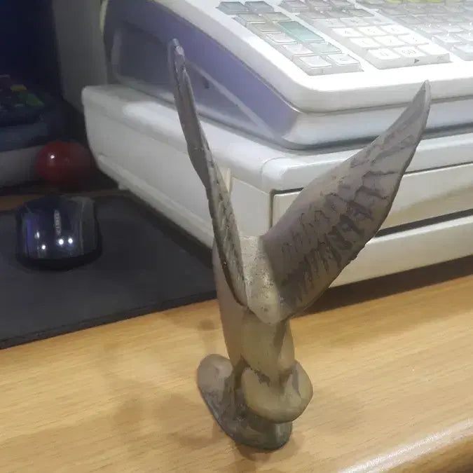 [BUNJANG] 1930s Brass Swan Figurine / 1930 동으로 만든 백조상